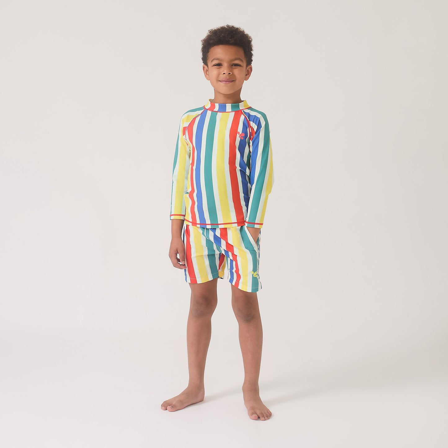 UV Protective Rash Vest Multi Stripe