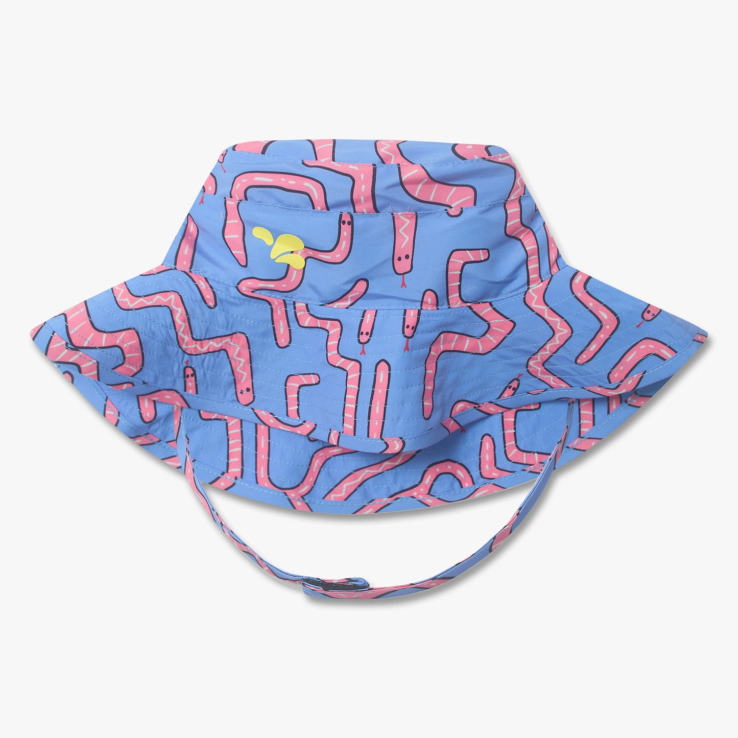 UV Protective Sun Hat Pink Snake