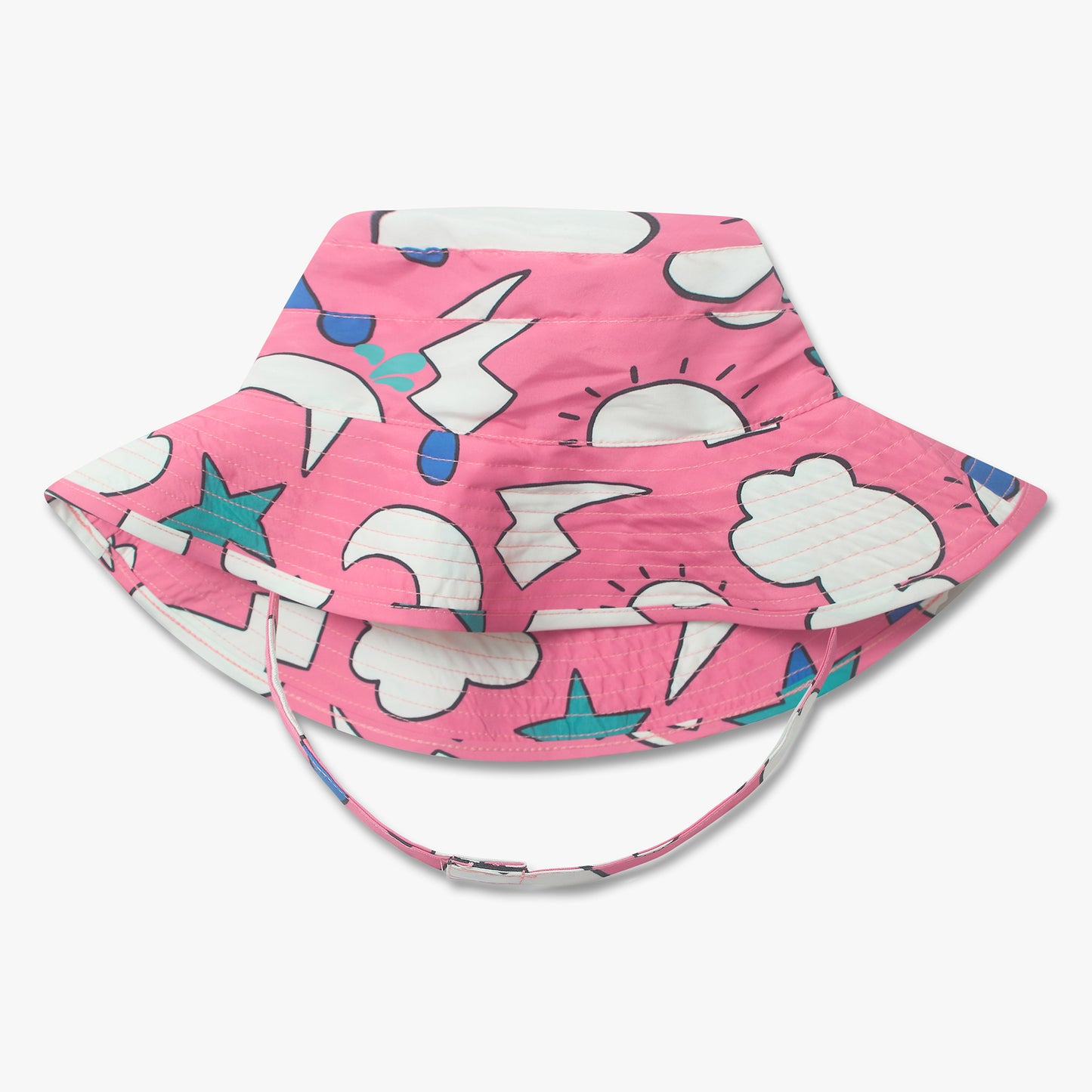 UV Protective Sun Hat Pink Weather