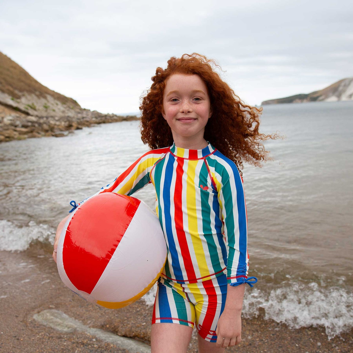 UV Protective Surf Set Multi Stripe