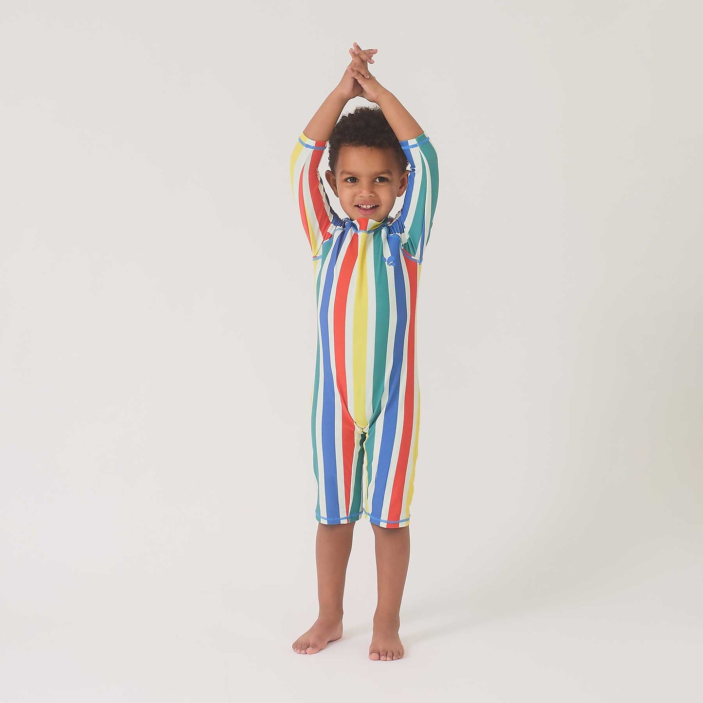 UV Protective Surf Suit Multi Stripe