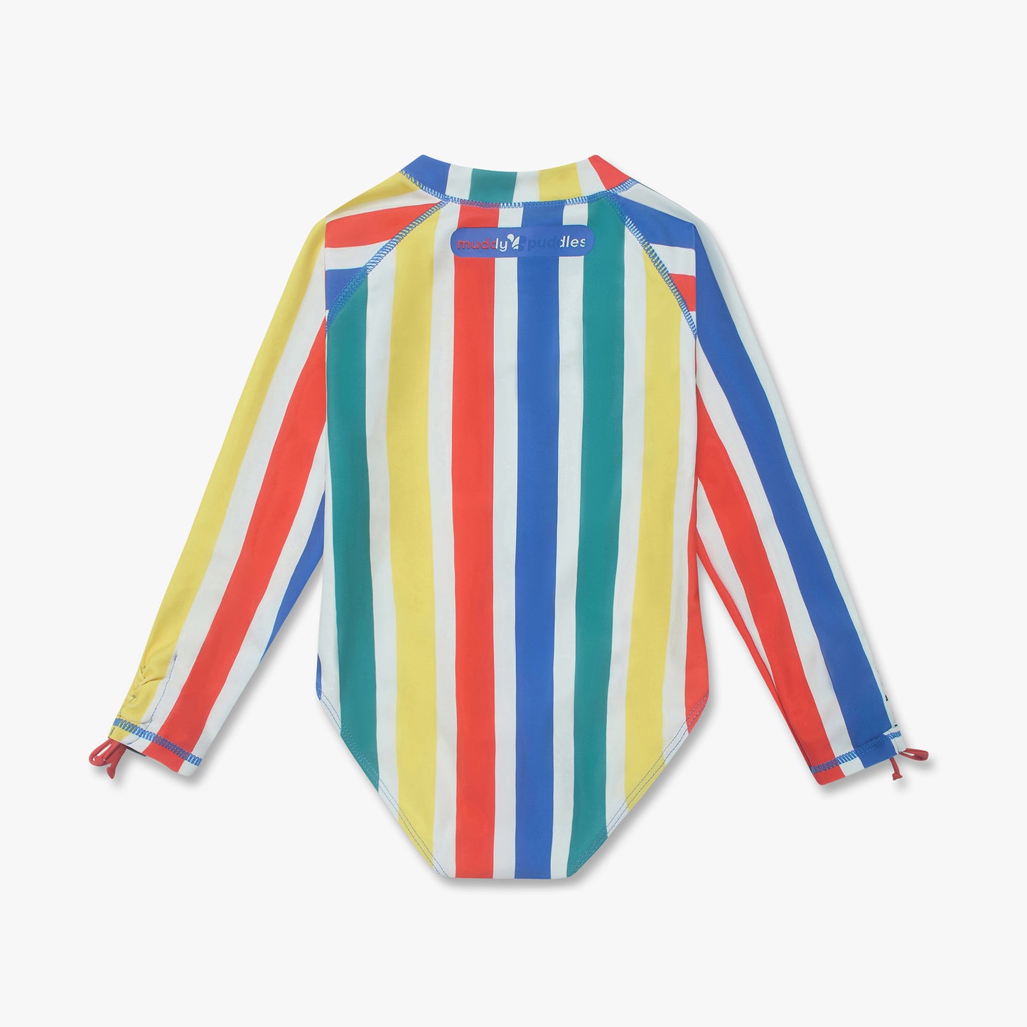 UV Protective Long Sleeve Swimsuit Multi Stripe