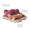 Trekker Kids Sandals Pink with adjustable Velcro straps for a custom fit, cushioned midsole, and flexible outsole, ideal for outdoor adventures.