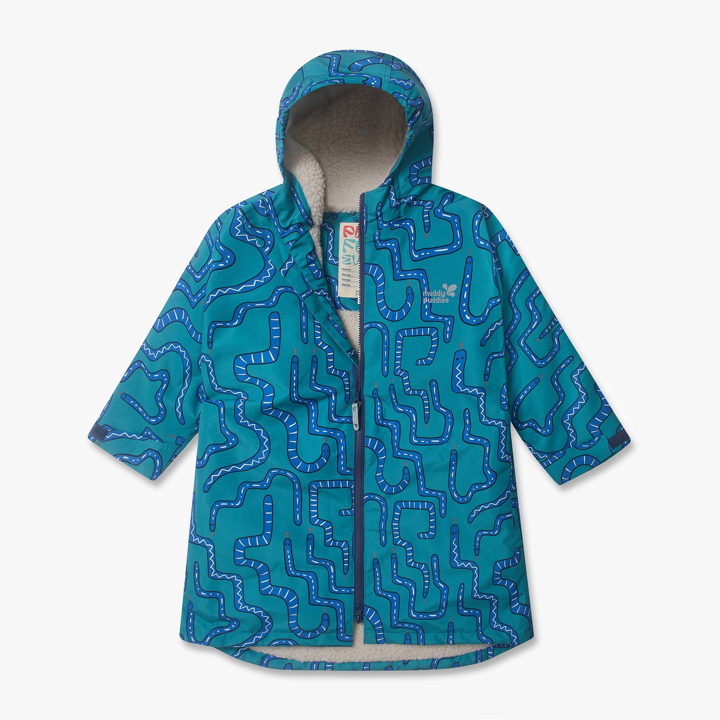Waterproof Changing Robe Green Snake