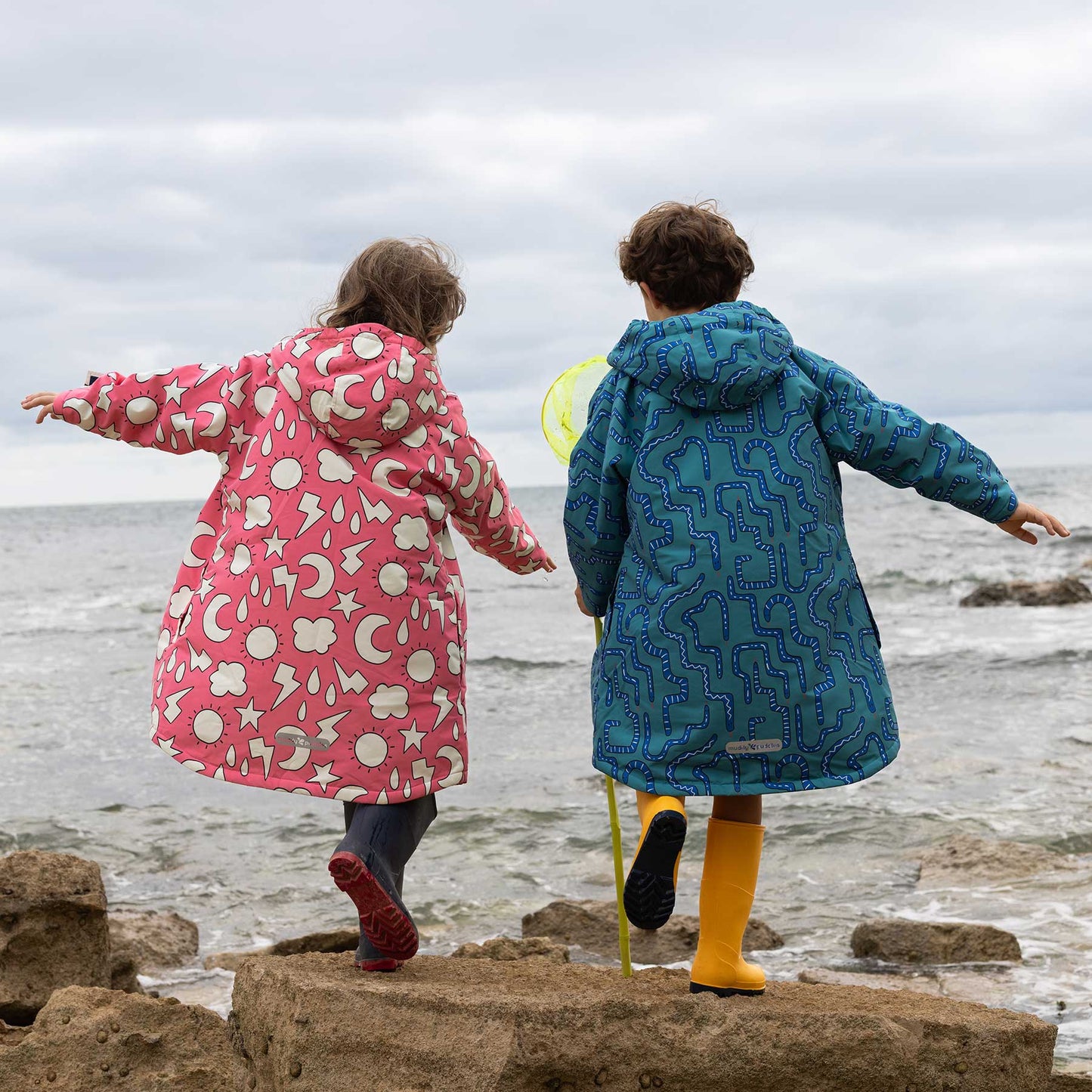 Waterproof Changing Robe Green Snake