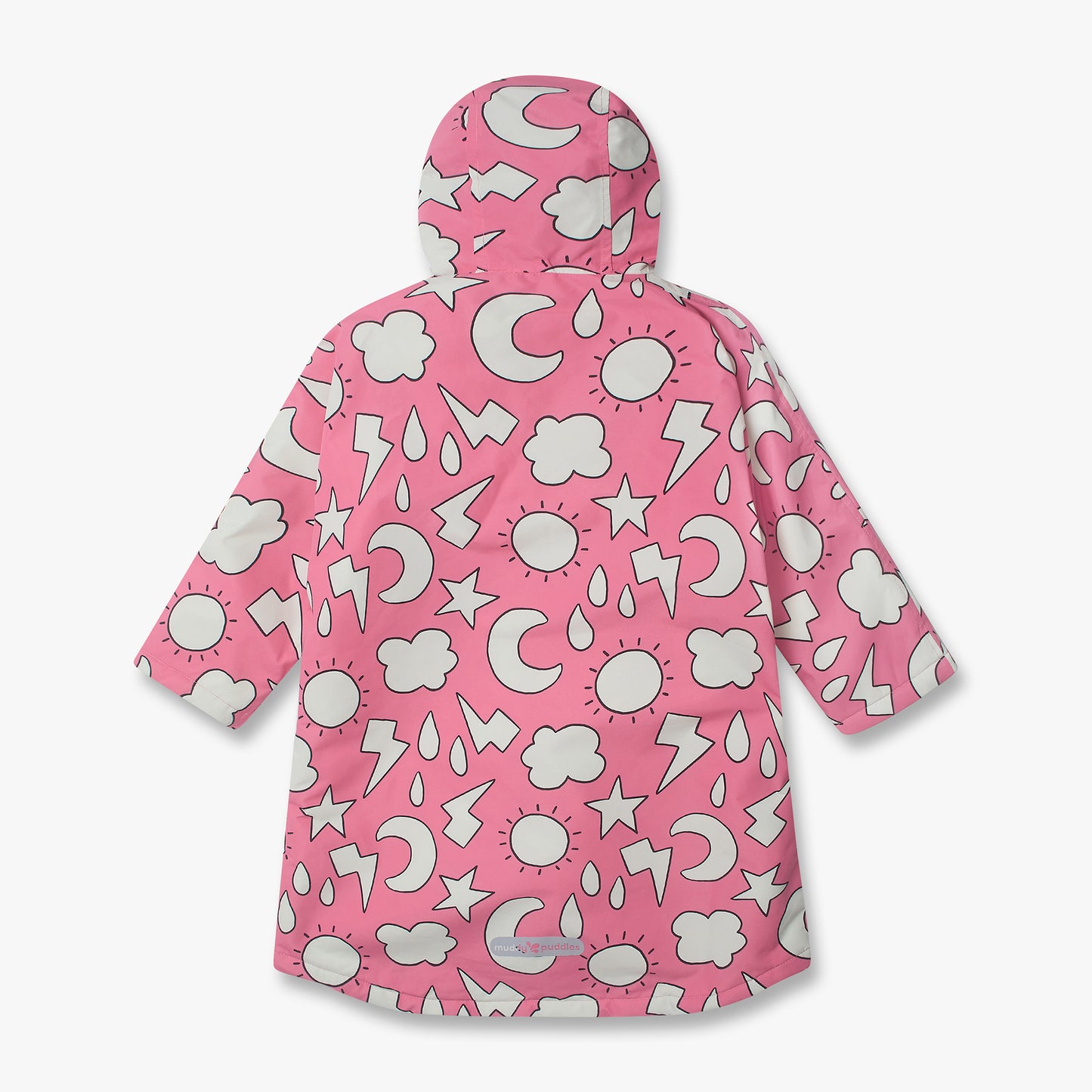 Waterproof Changing Robe Pink Weather