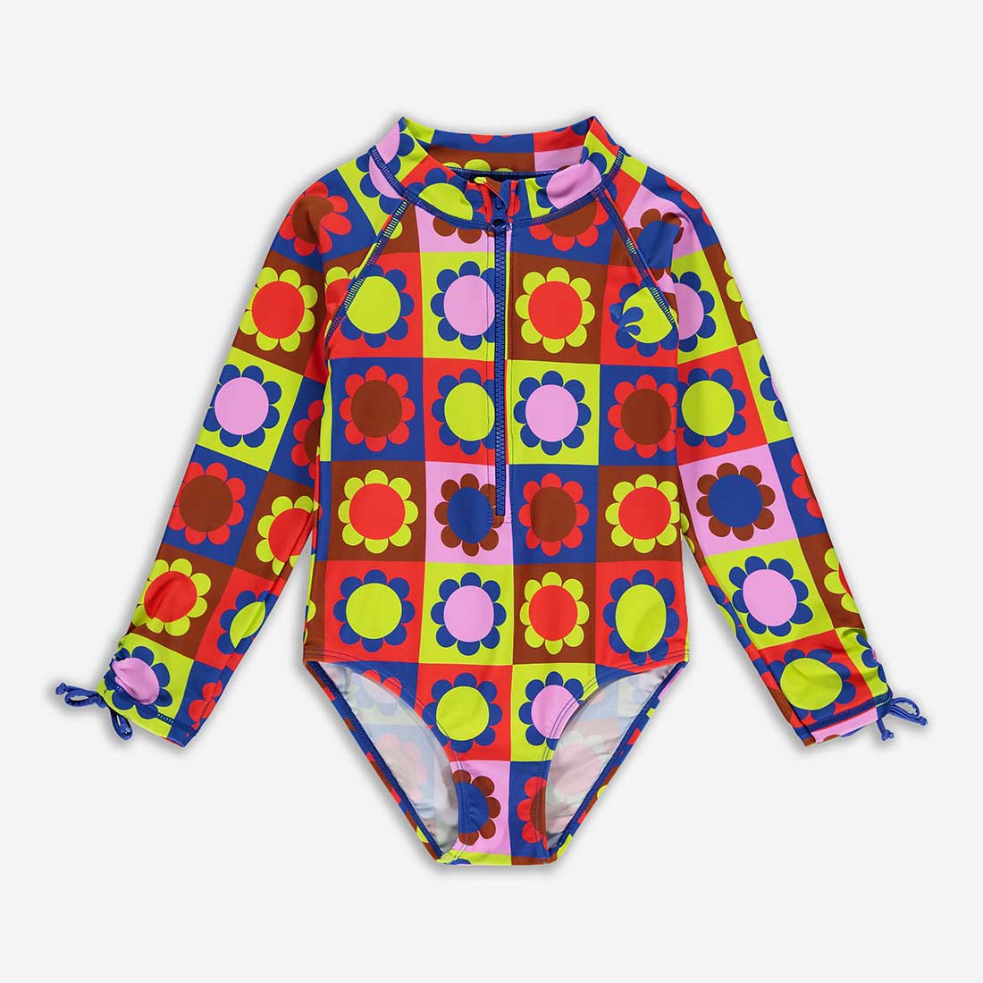 UV Protective Swimsuit Multi Floral