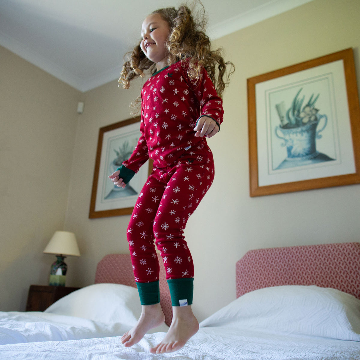 Kids Christmas Pyjamas Red