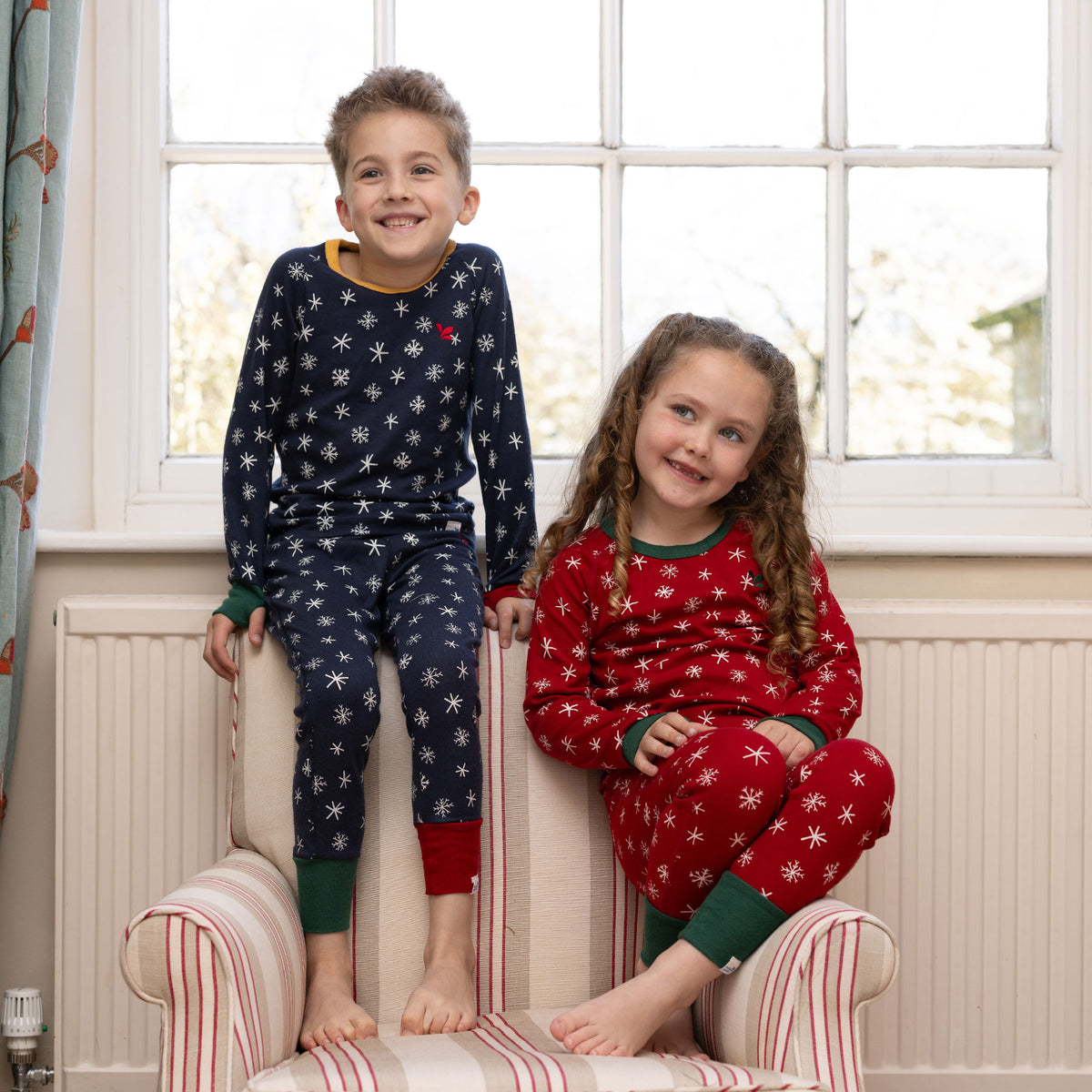 Kids Christmas Pyjamas Red