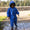 EcoSplash Fleece Lined Waterproof Puddle Suit Blue