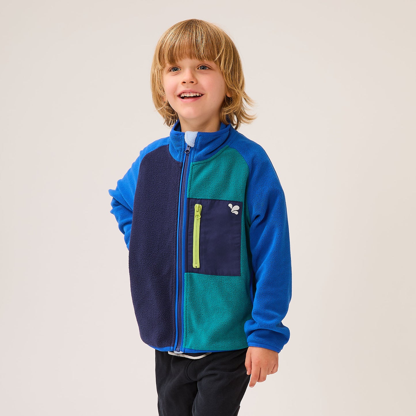 Kids Fleece Jacket Blue