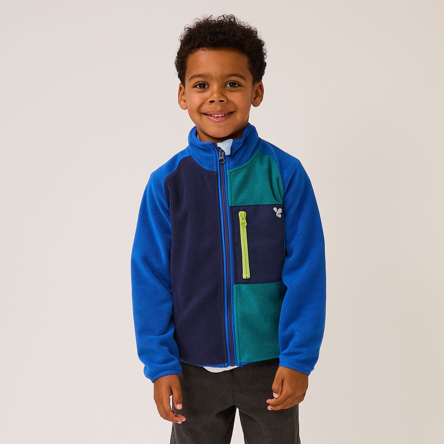 Kids Fleece Jacket Blue