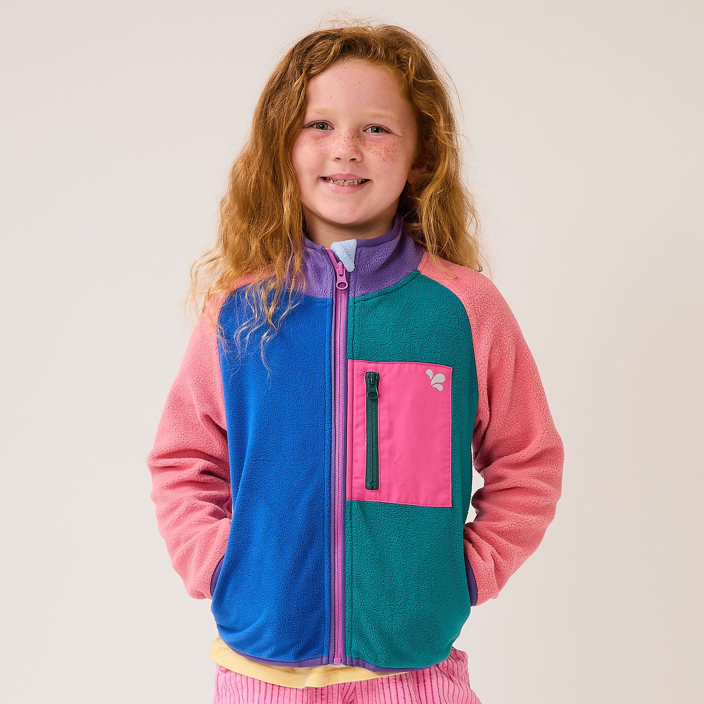 Kids Fleece Jacket Pink