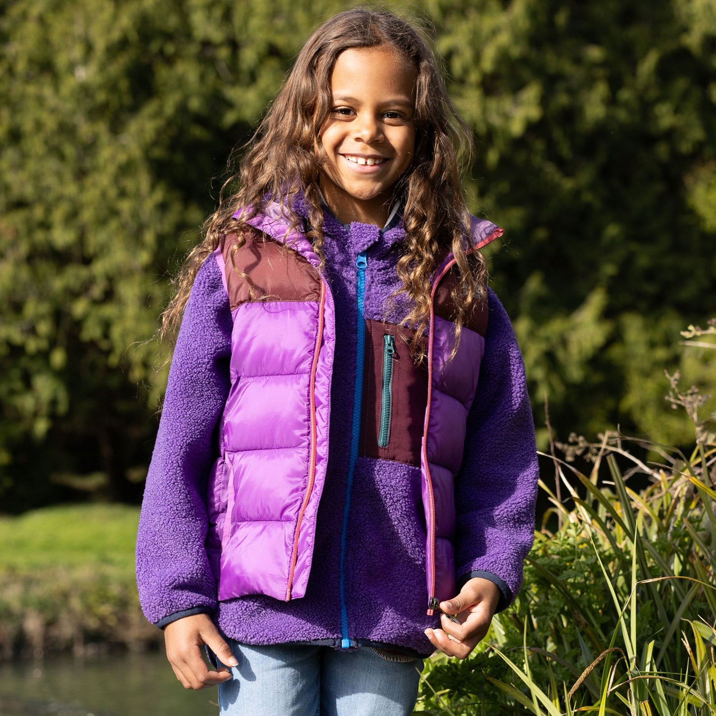 Padded Gilet Pink