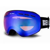 Bloc Moon Ski Goggles Black Frame Blue