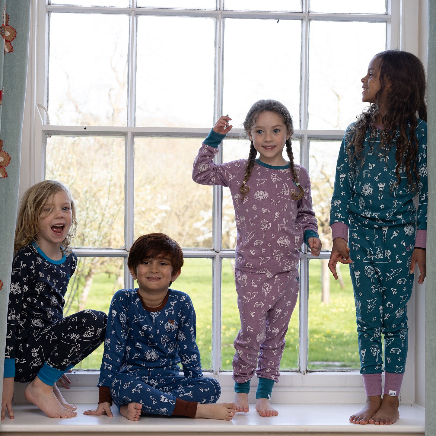 Kids Thermal Top Green