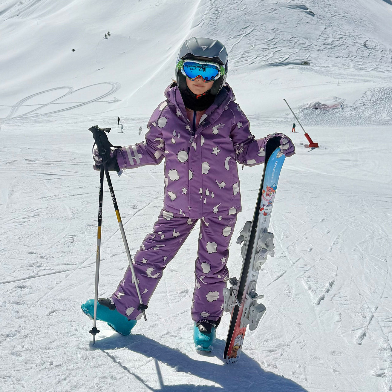 Blizzard Kids Ski Jacket Lilac Weather Kids - Muddy Puddles