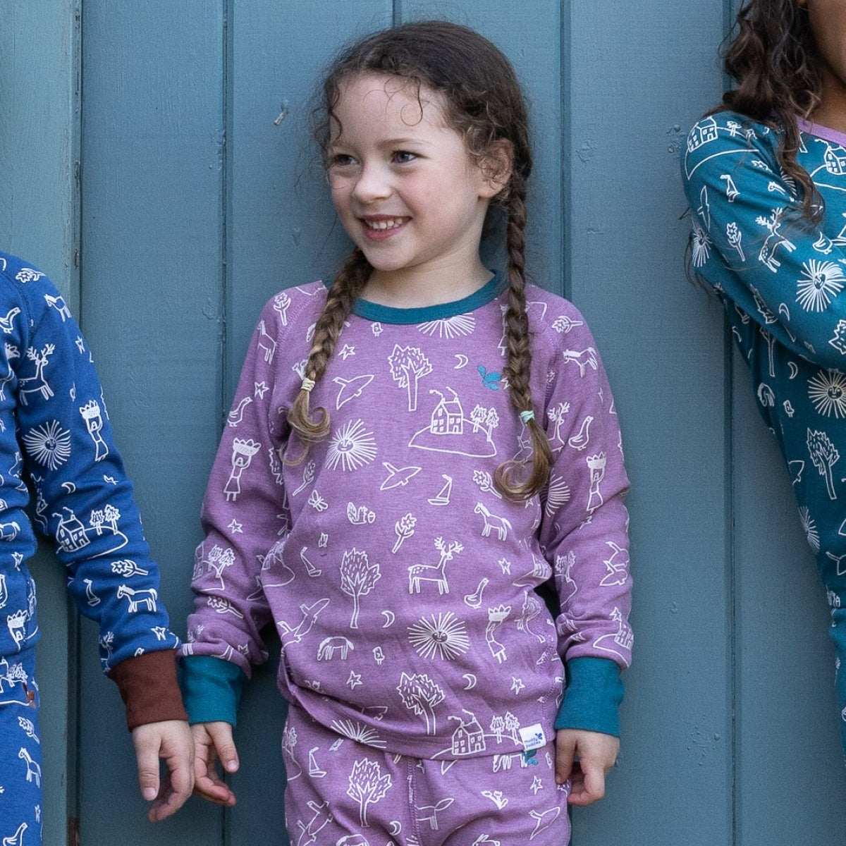 Kids Thermal Top Dusty Lilac