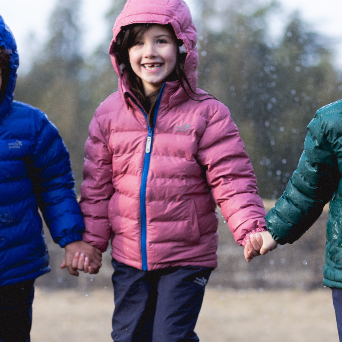Waterproof Puffer Jacket Pink