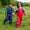 Puddleflex Waterproof Fleece Lined Dungarees Red