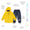 Rainy Day Waterproof Jacket and Trousers Set Yellow