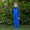 Waterproof Softshell Puddle Suit Blue