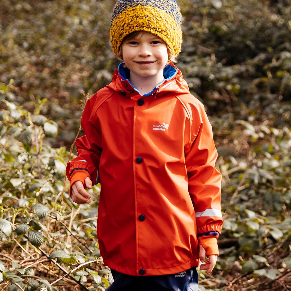 Rainy Day Waterproof Jacket Red