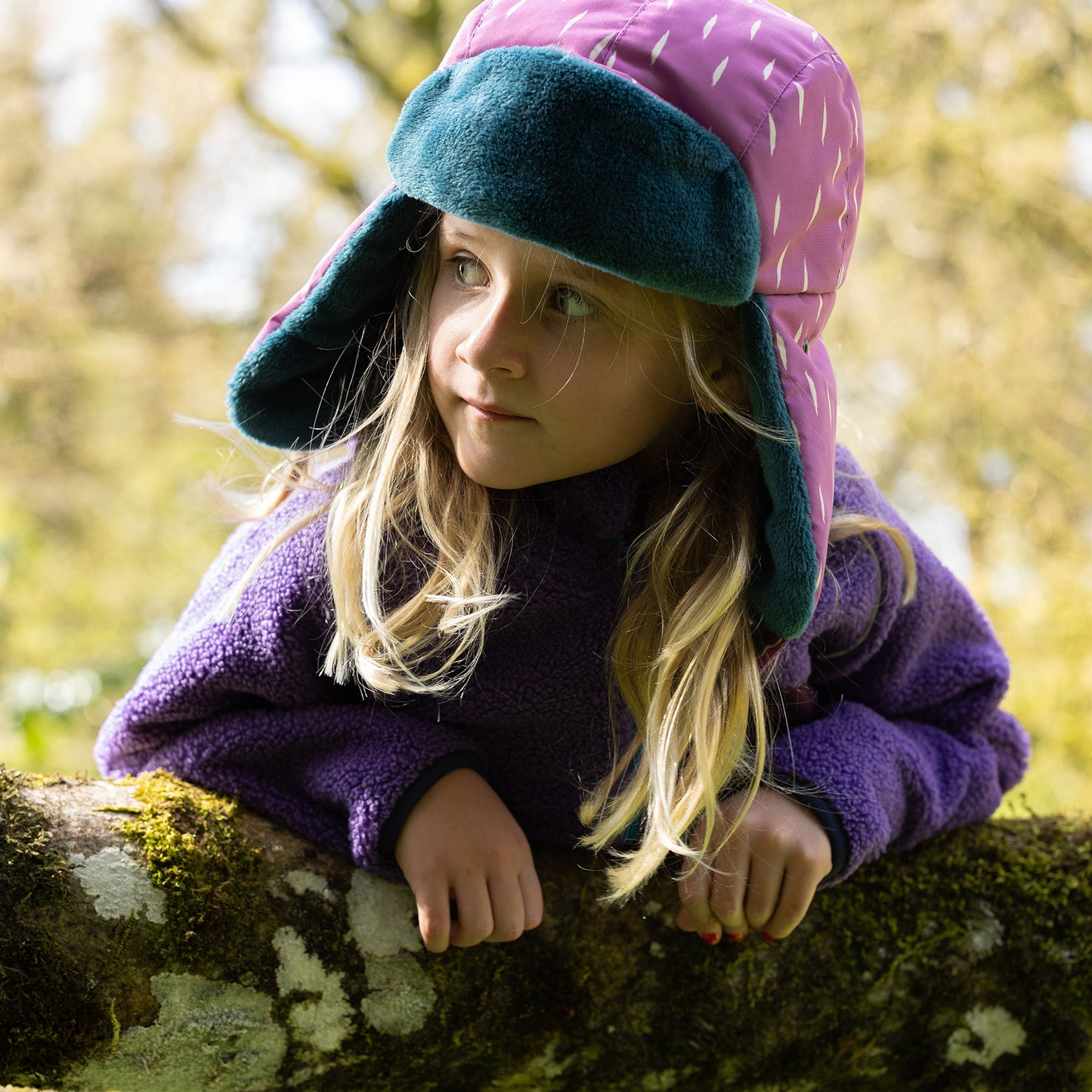 Trapper Hat Pink