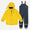 Rainy Day Waterproof Jacket and Dungarees Set Yellow