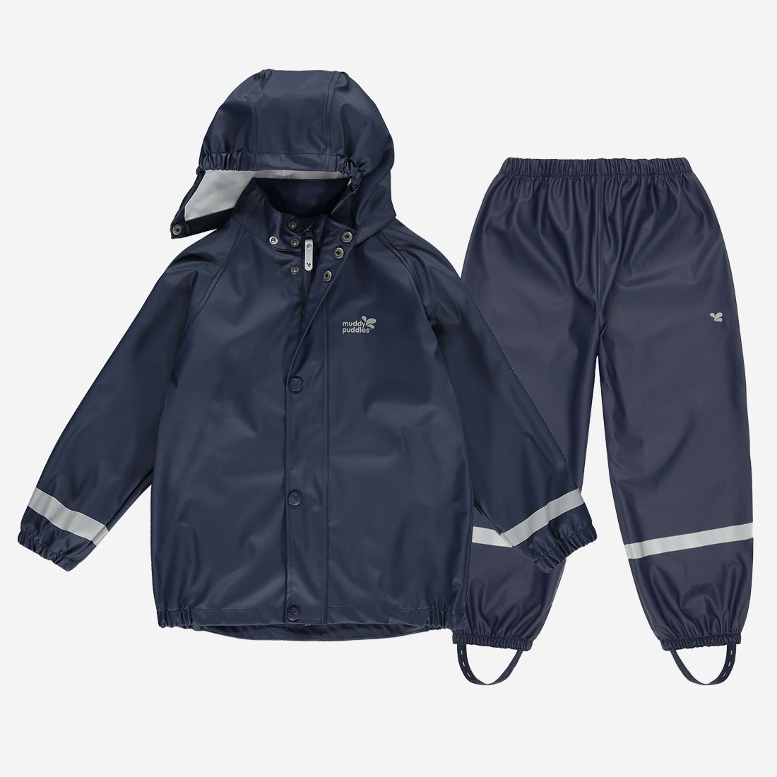 Rainy Day Trouser Set Navy Recycled