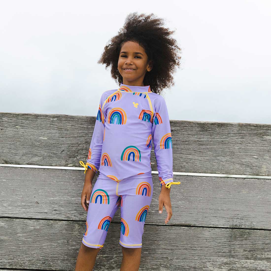 UV Protective Surf Set Lilac