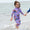 UV Protective Surf Suit Lilac